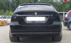 4 999 р. Накладка заднего бампера AC SHNITZER  BMW 3 серия  E90 (2004-2008) (Неокрашенный). Увеличить фотографию 2