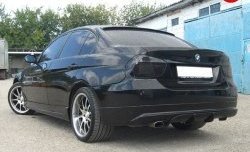 5 999 р. Накладка заднего бампера AC SHNITZER  BMW 3 серия  E90 (2004-2008) (Неокрашенный). Увеличить фотографию 4