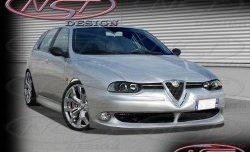Передний бампер NST v2 Alfa Romeo 156 932 дорестайлинг, универсал (1997-2002)