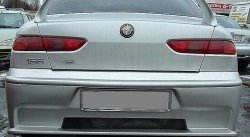 9 649 р. Задний бампер CT Alfa Romeo 156 932 дорестайлинг, седан (1996-2002) (Неокрашенный). Увеличить фотографию 2