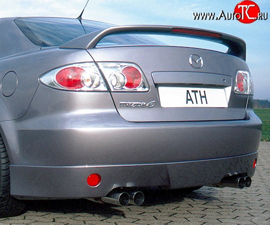 5 949 р. Спойлер ATH  Mazda 6  GG (2002-2005) (Неокрашенный)