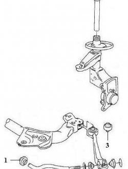 689 р. Полиуретановая втулка стабилизатора передней подвески Точка Опоры Audi 100 С4 универсал (1990-1995). Увеличить фотографию 2