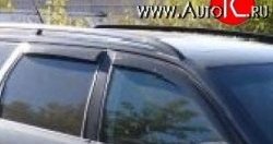 999 р. Комплект дефлекторов окон (ветровиков) 4 шт. (седан) Russtal Audi A4 B5 8D2 седан 2-ой рестайлинг (1999-2001). Увеличить фотографию 1