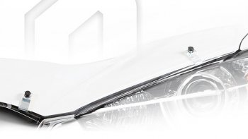1 799 р. Дефлектор капота CA-Plastiс  Audi A3 ( 8P1 хэтчбэк 3 дв.,  8PA хэтчбэк 5 дв.) (2004-2008) (Classic прозрачный, Без надписи). Увеличить фотографию 1