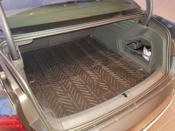 1 469 р. Коврик в багажник Aileron Audi A4 B9 дорестайлинг,седан (2016-2020). Увеличить фотографию 2
