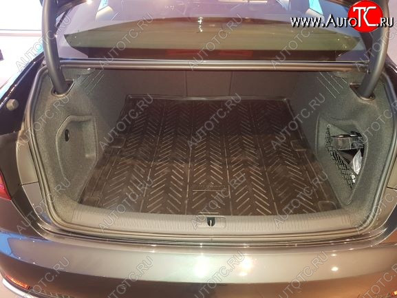 1 469 р. Коврик в багажник Aileron Audi A4 B9 дорестайлинг,седан (2016-2020)