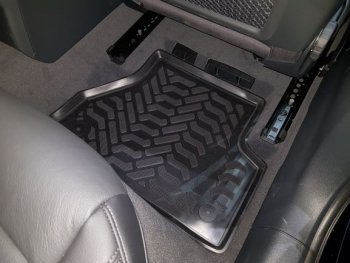 2 599 р. Комплект ковриков в салон Aileron 3D (с подпятником) Audi A5 F5 дорестайлинг, лифтбэк (2016-2020). Увеличить фотографию 3