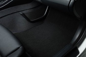 2 599 р. Коврики в салон SEINTEX ВОРС (комплект)  Audi A5  8T (2011-2016) (Цвет: черный). Увеличить фотографию 11