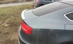 3 999 р. Лип спойлер CT  Audi A5  8T (2007-2011) (Неокрашенный). Увеличить фотографию 3