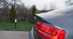 3 999 р. Лип спойлер CT Audi A5 8T дорестайлинг, лифтбэк (2007-2011) (Неокрашенный). Увеличить фотографию 8