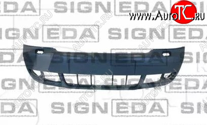 12 999 р. Передний бампер SIGNEDA (под омыватели) Audi A6 C5 дорестайлинг, седан (1997-2001) (Неокрашенный)