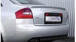 2 399 р. Лип-спойлер Matig Audi A6 C5 дорестайлинг, седан (1997-2001). Увеличить фотографию 4