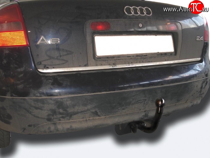 6 999 р. Фаркоп Лидер Плюс Audi A6 C5 дорестайлинг, седан (1997-2001) (Без электропакета)