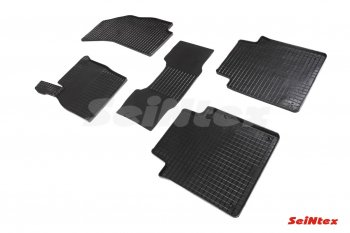 5 499 р. Износостойкие коврики в салон Seintex (сетка) Audi A8 D5 дорестайлинг (2017-2024). Увеличить фотографию 2