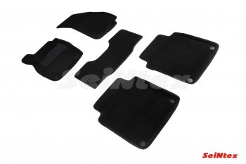 Комплект ворсовых 3D ковриков в салон Seintex Audi (Ауди) A8 (А8)  D5 (2017-2024) D5 дорестайлинг