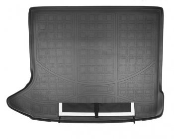 3 099 р. Коврик багажника Norplast  Audi Q3  8U (2011-2018) (Черный, с погрузочным ковриком (фартуком)). Увеличить фотографию 1
