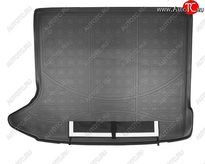 3 099 р. Коврик багажника Norplast  Audi Q3  8U (2011-2018) (Черный, с погрузочным ковриком (фартуком))