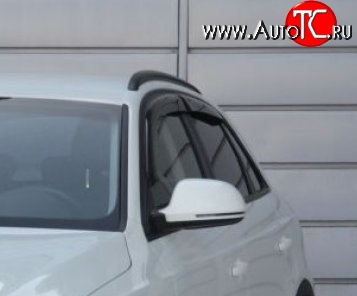 999 р. Комплект дефлекторов окон (ветровиков) 4 шт. Russtal  Audi Q3  8U (2011-2015)