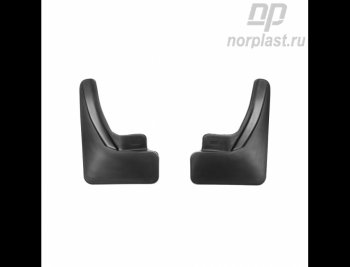 1 049 р. Брызговики задние Norplast Audi Q5 FY дорестайлинг (2017-2020). Увеличить фотографию 1
