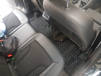 1 499 р. Коврик в багажник Aileron  Audi Q5  FY (2017-2024). Увеличить фотографию 5