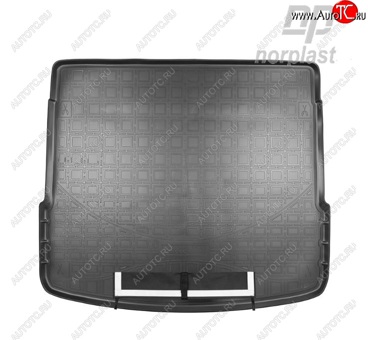 3 099 р. Коврик багажника Norplast Audi Q5 FY дорестайлинг (2017-2020) (Черный, с погрузочным ковриком (фартуком))