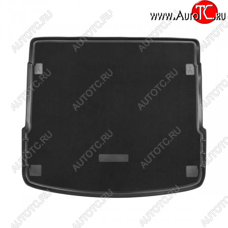 3 099 р. Коврик багажника (комбинированый) Norplast Unidec  Audi Q5  FY (2017-2024) (Чёрный)