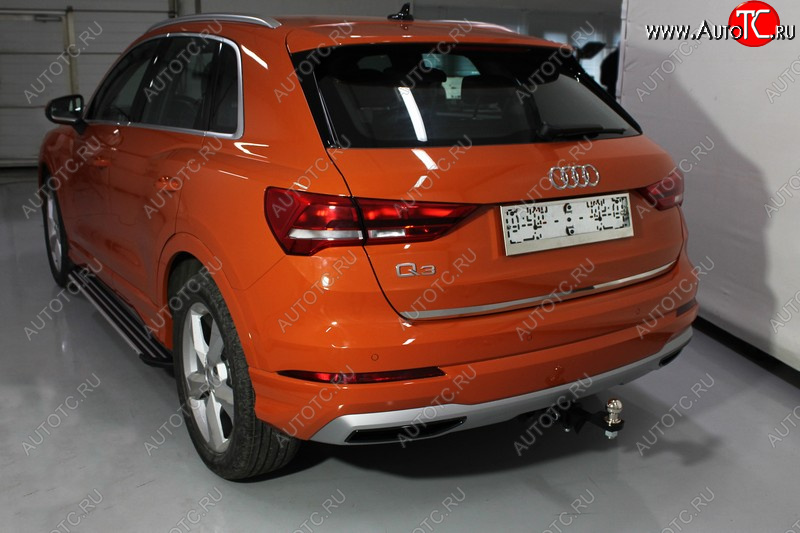 15 799 р. Фаркоп (тягово-сцепное устройство) TCC Audi Q5 FY рестайлинг (2020-2024) (Оцинкованный, шар E - оцинкованный)