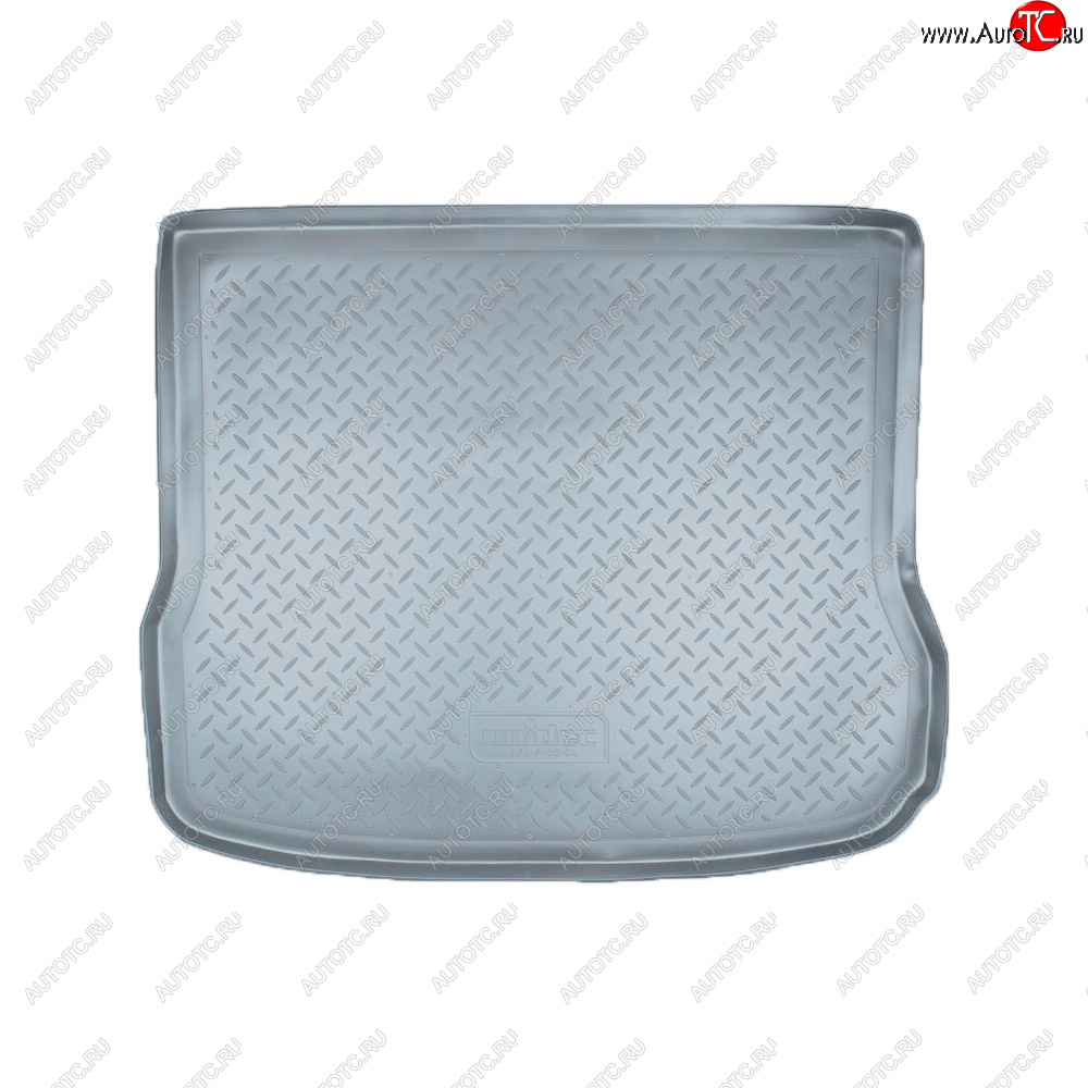 2 479 р. Коврик багажника Norplast Unidec  Audi Q5  8R (2008-2017) (Цвет: серый)