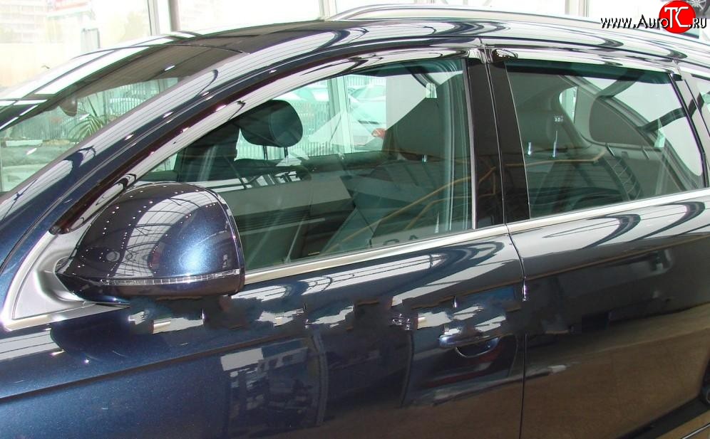 999 р. Комплект дефлекторов окон (ветровиков) 4 шт. Russtal  Audi Q7  4L (2005-2009)