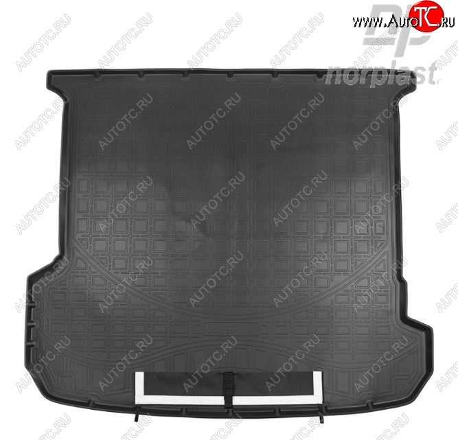 3 099 р. Коврик багажника Norplast (5 мест)  Audi Q7  4M (2015-2024) (Черный, с погрузочным ковриком (фартуком))