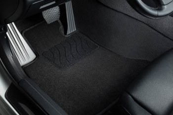 2 599 р. Коврики в салон SEINTEX ВОРС (комплект)  Audi Q7  4M (2019-2024) (Цвет: черный). Увеличить фотографию 11