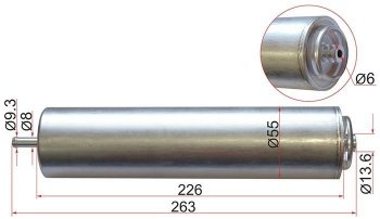 Топливный фильтр SAT  1 серия  E82, 3 серия ( E46,  E90,  E91,  E92), X3  F25
