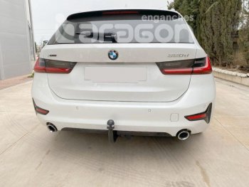 33 949 р. Фаркоп Aragon.(шар V) BMW 3 серия G20 седан (2018-2022). Увеличить фотографию 4