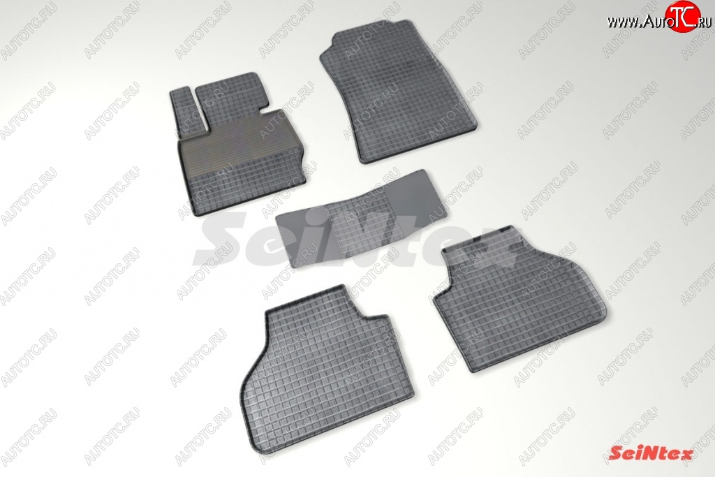 5 499 р. Износостойкие резиновые коврики в салон Сетка Seintex (Xdrive)  BMW 4 серия  F32 (2013-2020)