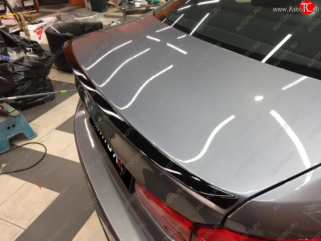 7 899 р. Спойлер багажника M-Performance  BMW 5 серия  G30 (2016-2020) (черный глянцевый)