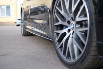 10 999 р. Пластиковые накладки M-порогов BMW 5 серия G30 дорестайлинг, седан (2016-2020). Увеличить фотографию 8