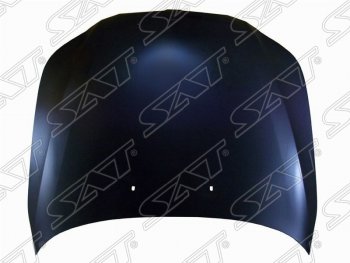 17 399 р. Капот SAT (алюминий, пр-во Тайвань)  BMW 5 серия  E60 (2003-2007) (Неокрашенный). Увеличить фотографию 1