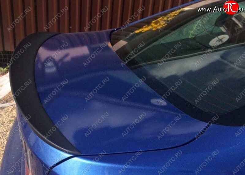 5 999 р. Лип спойлер М-Perfomance BMW 5 серия F10 седан дорестайлинг (2009-2013) (Черный матовый)
