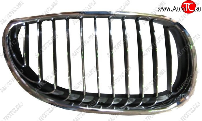 1 799 р. Правая решетка радиатора SAT (хром)  BMW 5 серия  E60 (2003-2007) (Неокрашенная)