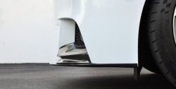 10 849 р. Накладка на передний бампер M-Performance BMW 5 серия F10 седан дорестайлинг (2009-2013) (Неокрашенная). Увеличить фотографию 5
