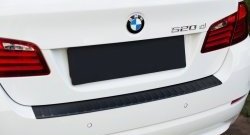 1 599 р. Накладка на задний бампер RA  BMW 5 серия  F10 (2009-2013) (Поверхность шагрень). Увеличить фотографию 2