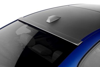 3 499 р. Спойлер на стекло Autostl BMW 5 серия F10 седан дорестайлинг (2009-2013) (Неокрашенный). Увеличить фотографию 1