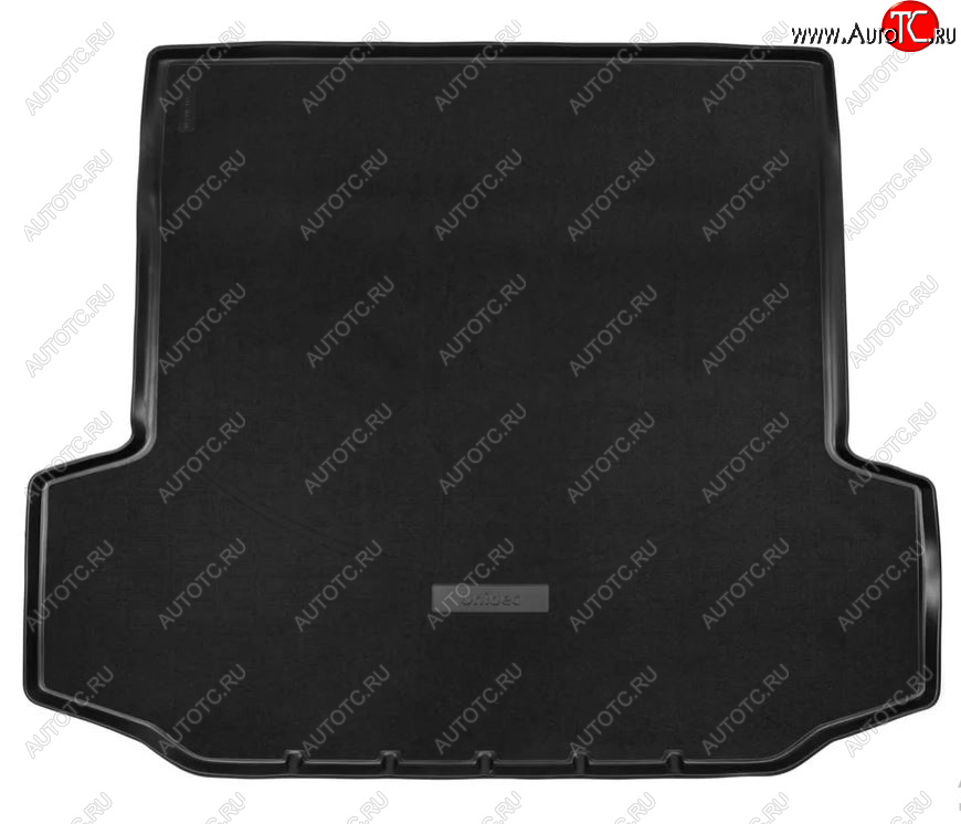 3 099 р. Комбинированый коврик багажника Unidec  BMW 6 серия  G32 (2017-2024) (Черный)