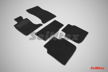 2 499 р. Комплект ворсовых ковриков в салон LUX Seintex  BMW 7 серия  F01-F04 (2008-2015). Увеличить фотографию 1