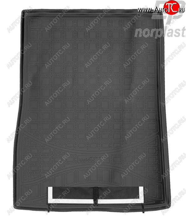 3 099 р. Коврик багажника Norplast Unidec (Long-G12)  BMW 7 серия  G11-G12 (2015-2024) (Цвет: черный (с погрузочным ковриком))