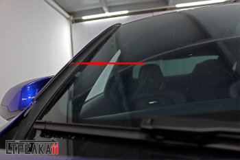 1 849 р. Водостоки лобового стекла Стрелка 11  BMW M4  F82 (2013-2020). Увеличить фотографию 3