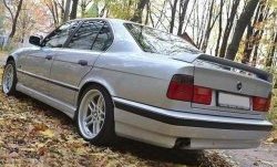 4 499 р. Накладка на задний бампер Schnitzer BMW 5 серия E34 седан дорестайлинг (1988-1994). Увеличить фотографию 1