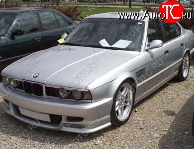 1 649 р. Реснички на фары CT v2  BMW 5 серия  E34 (1988-1994) (Неокрашенные)