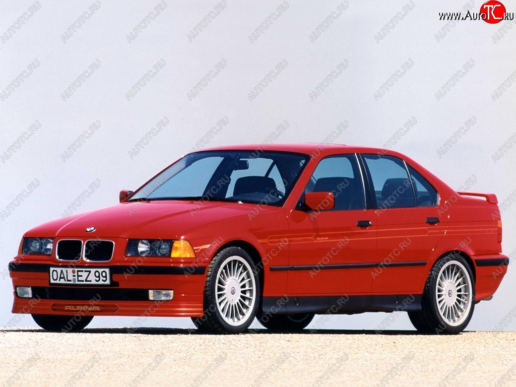 12 219 р. Накладка на передний бампер Alpina BMW 3 серия E36 седан (1990-2000)