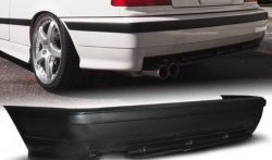 16 899 р. Задний бампер M-Style BMW 3 серия E36 седан (1990-2000) (Неокрашенный). Увеличить фотографию 1